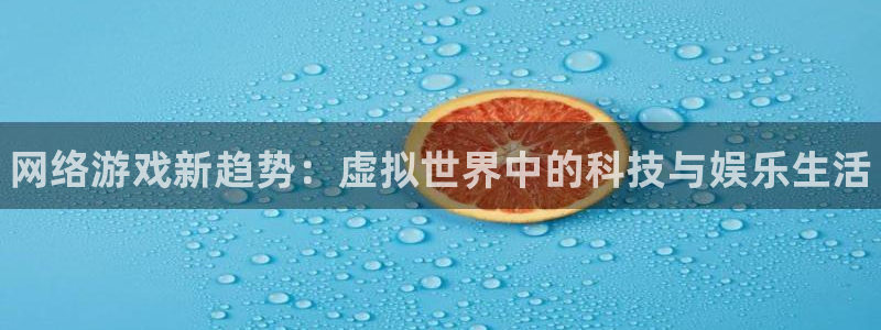 赢咖娱乐平台官网登录：网络游戏新趋势：虚拟世界中的科技与娱乐