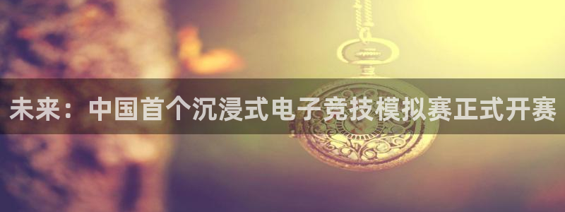 赢咖娱乐线路测试：未来：中国首个沉浸式电子竞技模拟赛正式开赛