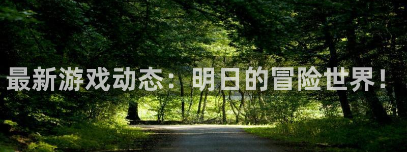 赢咖娱乐直属：最新游戏动态：明日的冒险世界！
